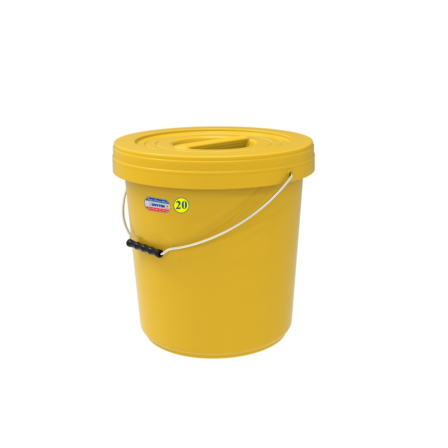 XÔ NHỰA QUAI SẮT DUY TÂN 10L/12L/14L/16L/20L ( MẪU MỚI 2022)