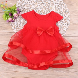 Váy có thắt nơ dễ thương cho bé gái sơ sinh