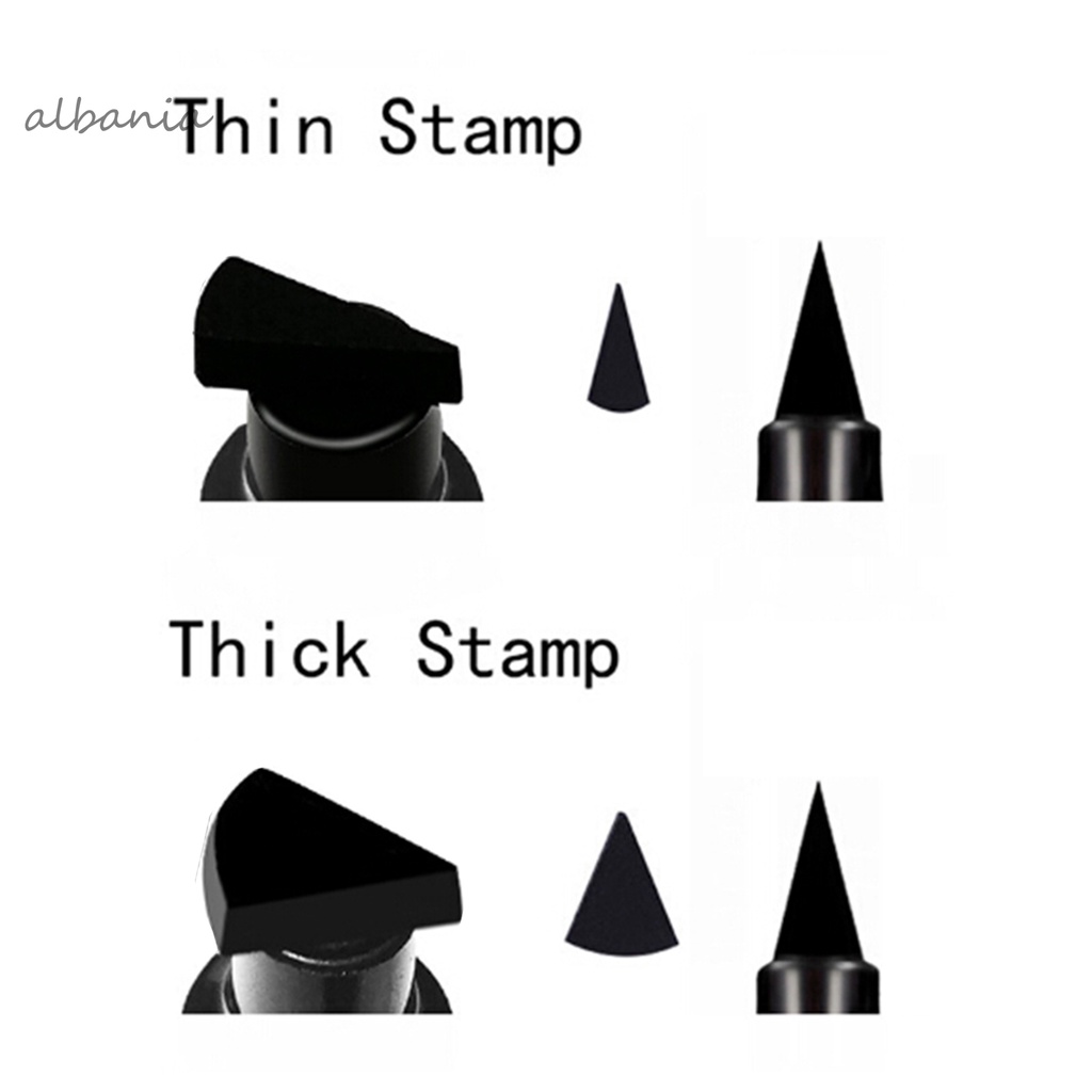 Bút kẻ mắt dạng lỏng mini màu đen không phai | BigBuy360 - bigbuy360.vn