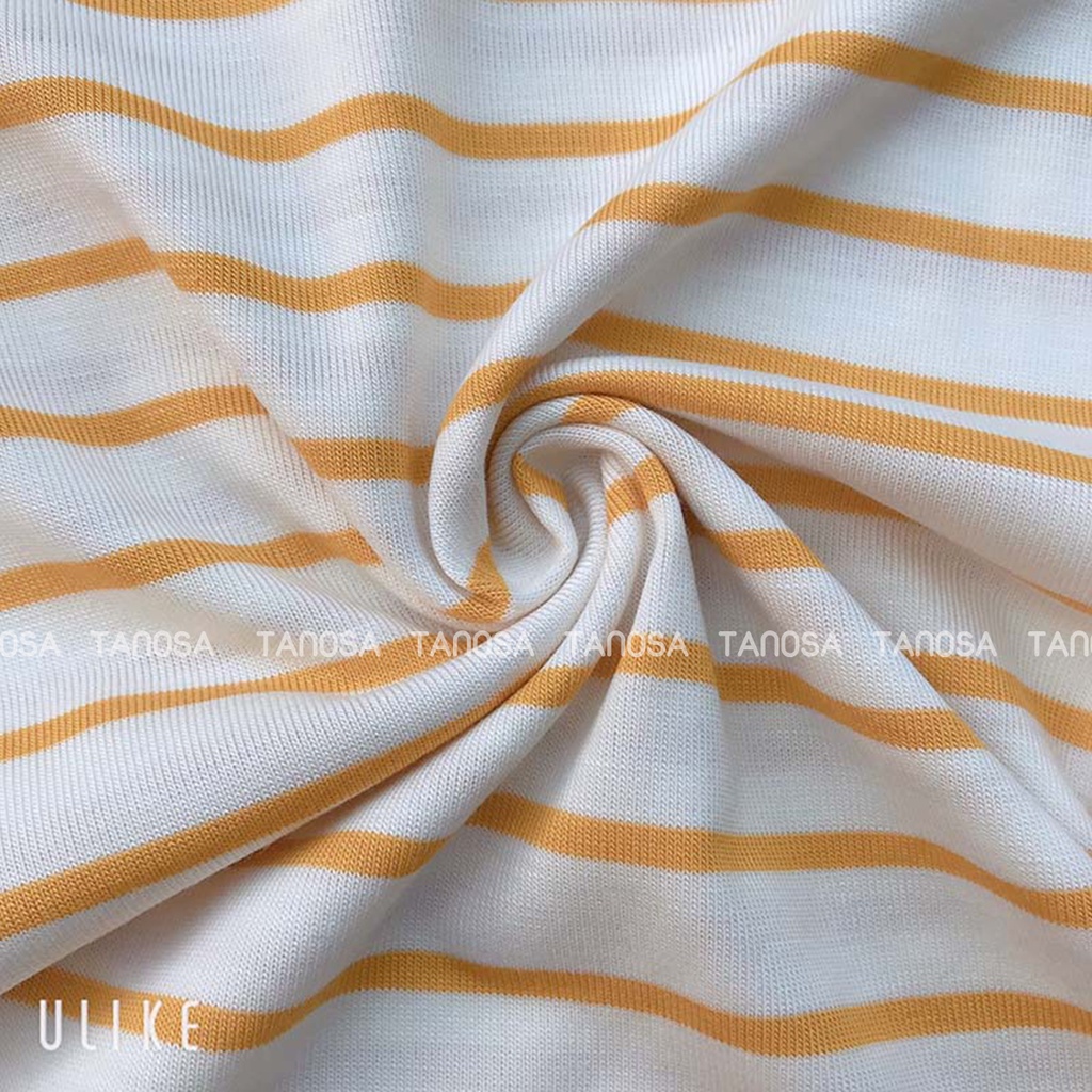 Bộ quần đùi áo ba lỗ sát nách TANOSA cotton kẻ sọc cho bé trai và gái 1-5 tuổi