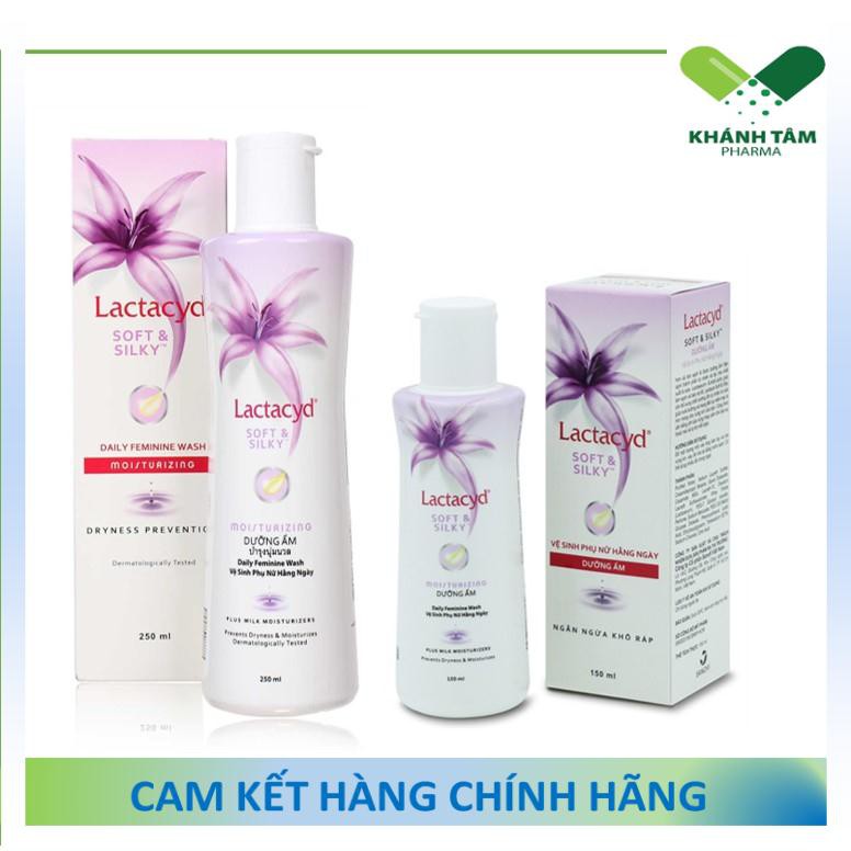 ! Dung dịch vệ sinh phụ nữ Lactacyd Soft &amp; Silky