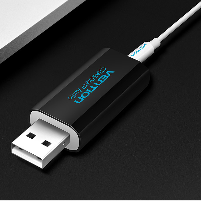 Bộ chuyển đổi âm thanh VENTION từ Usb sang Aux 3.5mm 5.1 | BigBuy360 - bigbuy360.vn