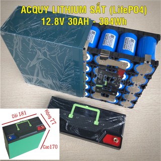 Akqu y 12V 30AH p;in sắt siêu bền cho Loa kéo