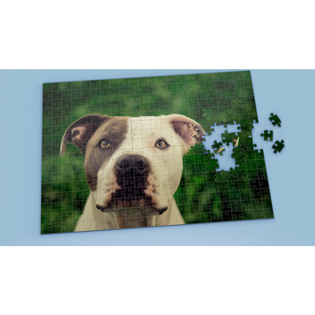 Tranh ghép hình PITBULL - Mẫu 2 - Nhận in theo yêu cầu