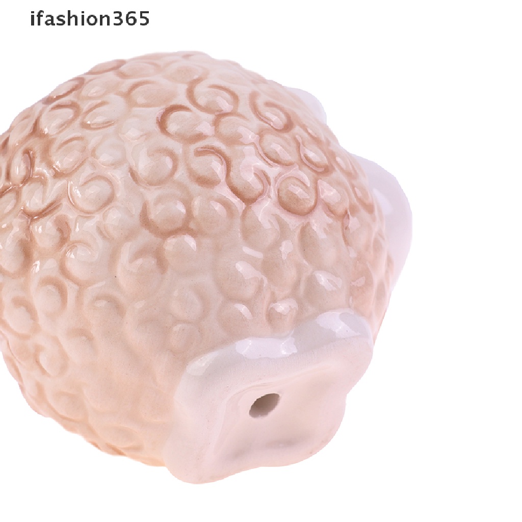 Chậu Hoa Bằng Gốm Sứ Hình Ngựa Vằn Hoạt Hình Phong Cách Bắc Âu ifashion365