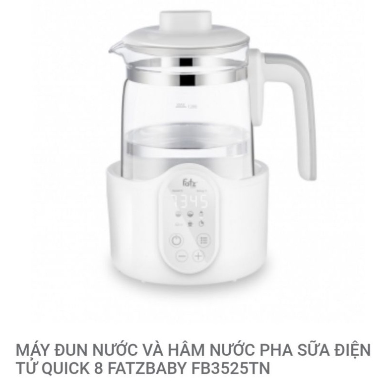 Máy đun nóng và hâm nước pha sữa điện tử FATZ FATZBABY - Quick 5 FB3569TK / Quick 8 FB3525TN