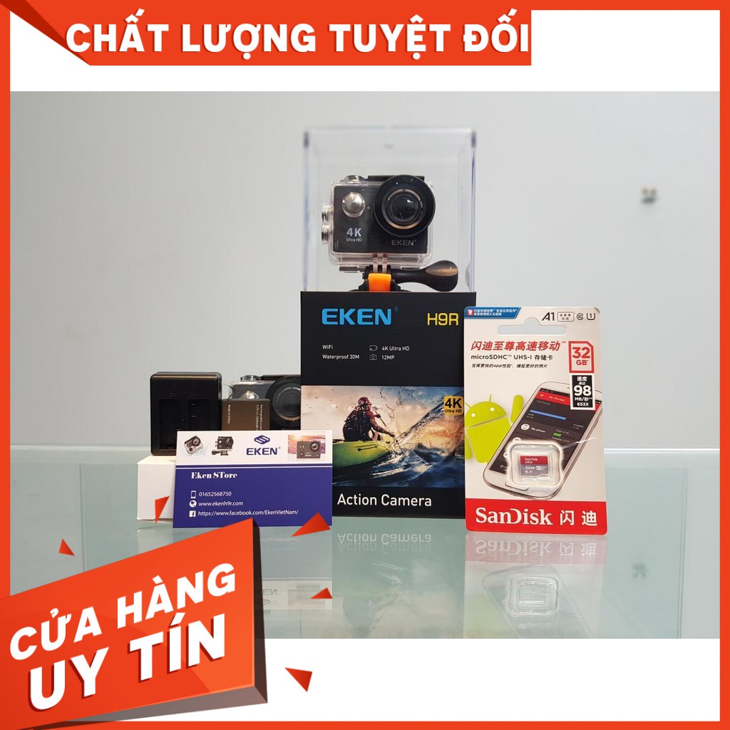 [CHÍNH HÃNG]Camera Eken H9r bản V7 bảo hành 12 tháng