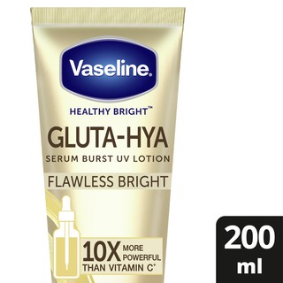 Image of Vaseline Healthy Bright Gluta Hyaluron Niacinamide Serum UV Lotion Flawless Bright 200ml