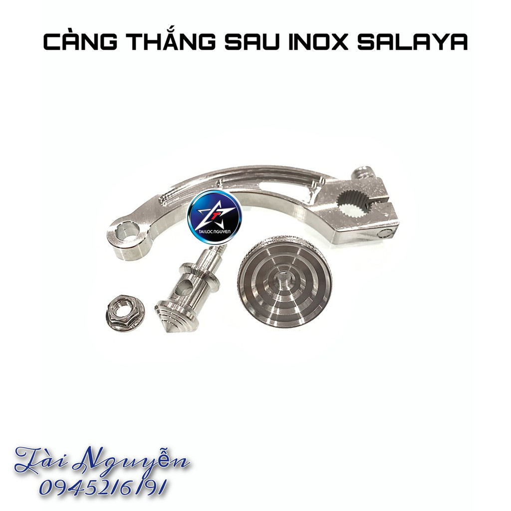 CÀNG THẮNG INOX SALAYA CHO XE MÁY