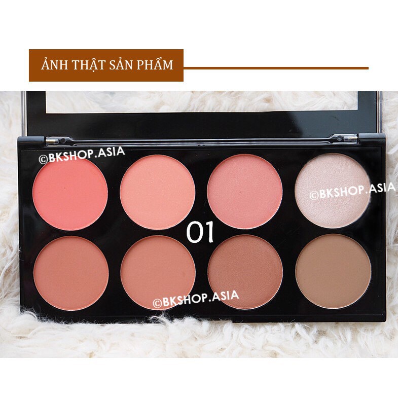 Bảng má hồng Sivanna Colors Ultra Blush Palette HF319