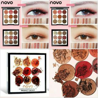 KIT PHẤN MẮT NOVO 9 Ô (NỘI ĐỊA)