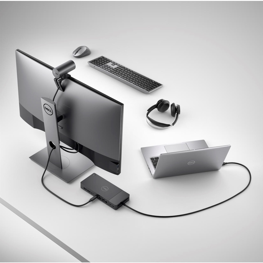 Đế kết nối Dock Dell WD22Tb4 , Thunderbolt 4 , Model 2022 , xuất màn hình 5K , Power Delivery