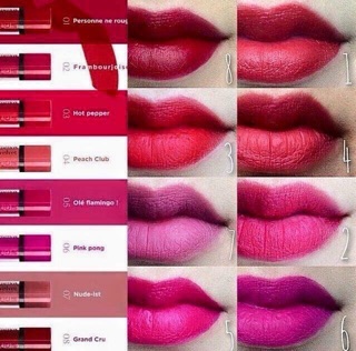 Son Velvet nhập Pháp 20 mã màu
