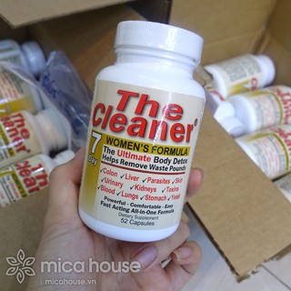 Liệu trình thải độc cơ thể the cleaner 7 day