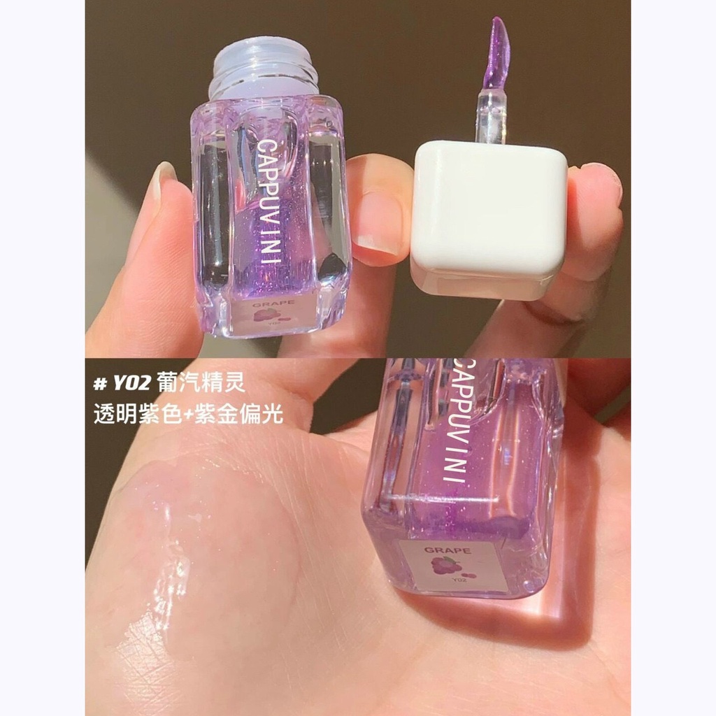 Set 3 son bóng dưỡng môi cappuvini (.)