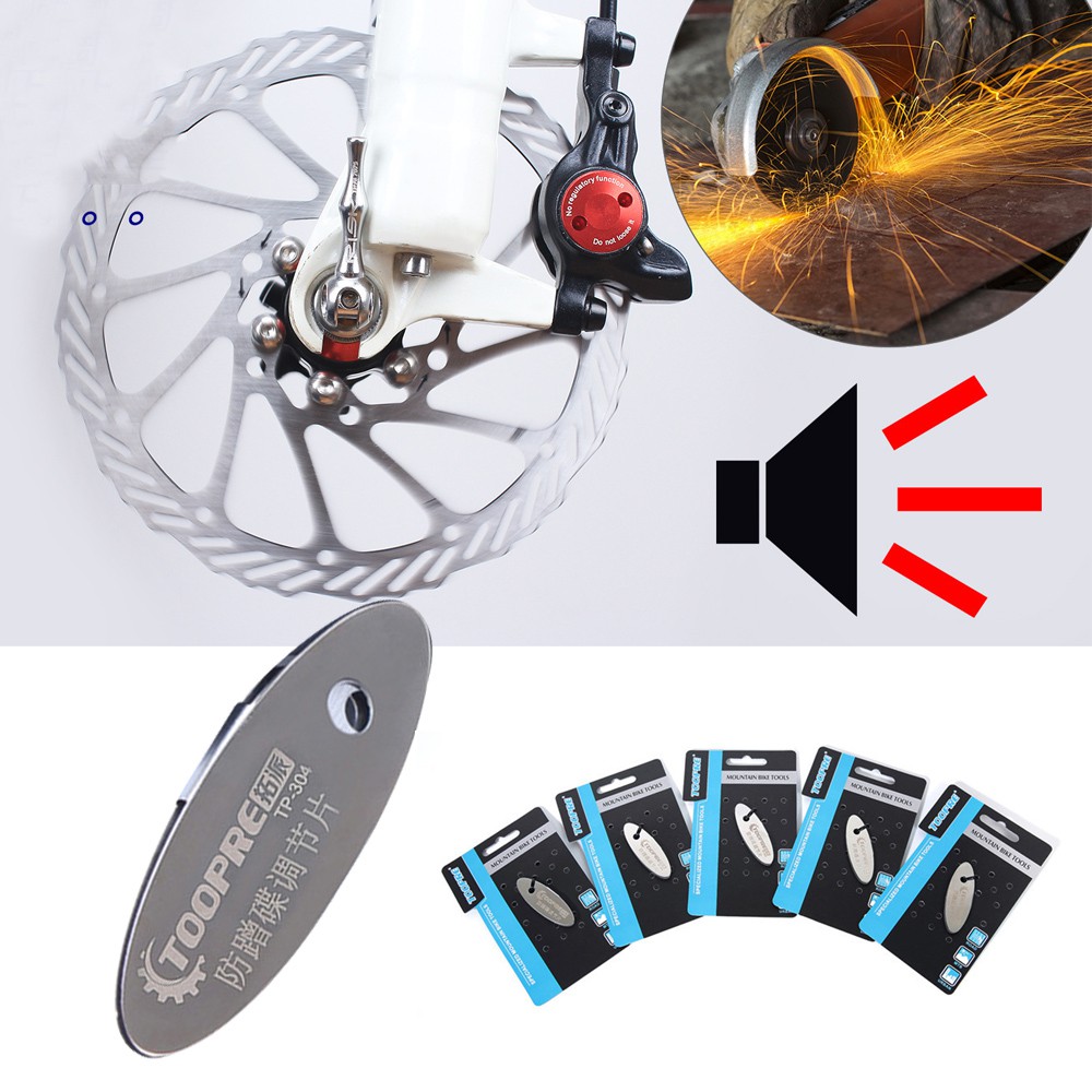 1 Miếng Đệm Phanh Đĩa Bằng Thép Không Gỉ Điều Chỉnh Được Chống Ma Sát Cho Xe Đạp MTB