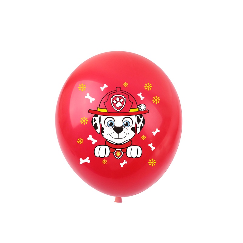 12 "Marshall Rubble Chase Skye Paw Patrol Latex Balloons Kids Birthday Party Trang trí