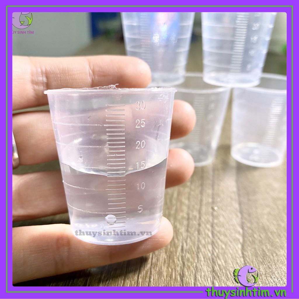 Cốc Đong Dung Dịch 30ml Có Chia Vạch