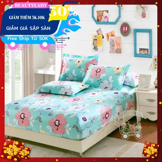Sỉ ga trải giường 1m bọc đệm poly hàn