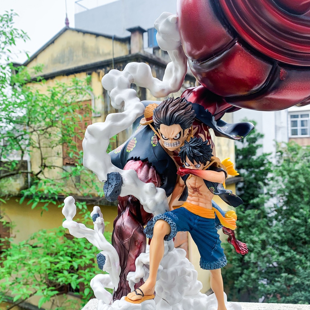 Mô hình luffy gear 4  hàng đẹp siêu nét