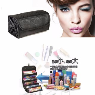 Túi đựng mỹ phẩm 4 ngăn thu gọn