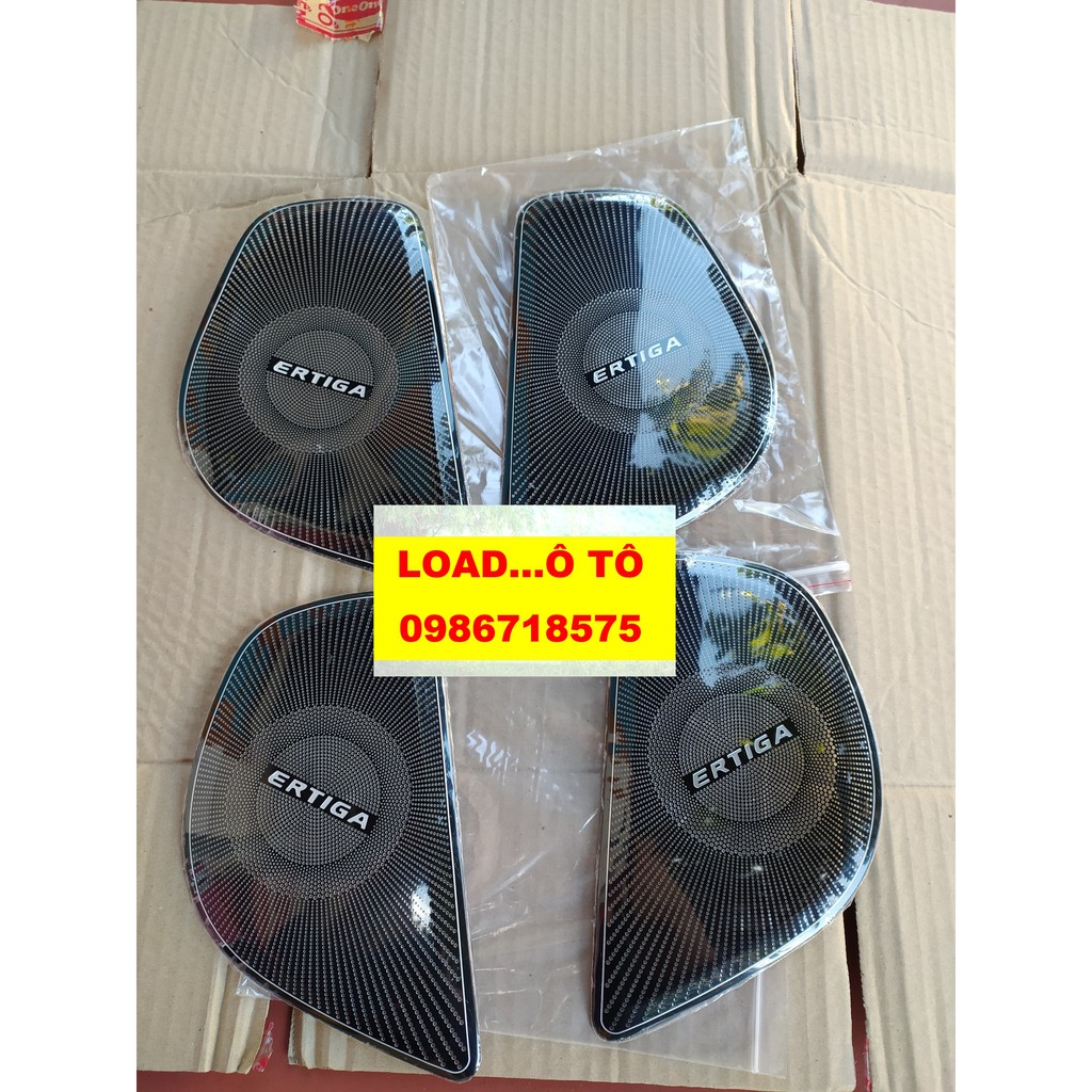 Ốp màng loa titan Ertiga 2019-2021 Cao Cấp
