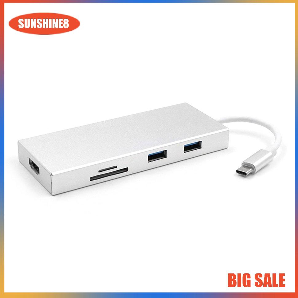 Bộ Chuyển Đổi Hdmi + Hub + Pd Đa Năng Usb C 3.1