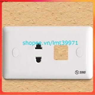 Mặt 1 ổ và 1 lỗ Sino S19