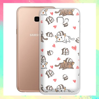 [FREESHIP ĐƠN 50K] Ốp lưng Samsung Galaxy J4 plus/ J4 Core in hình gấu trúc chibi cute - 01045 Silicone Dẻo
