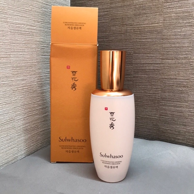 SỮA DƯỠNG NHÂN SÂM SULWHASOO CONCENTRATED GINSENG RENEWING ELMUSION