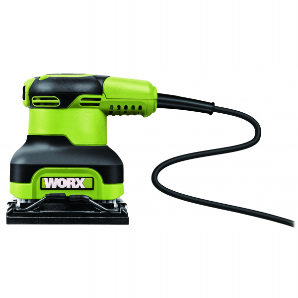 Máy chà nhám rung Worx Green WU646, 240W, Kích thước đế chà 110 x 100mm
