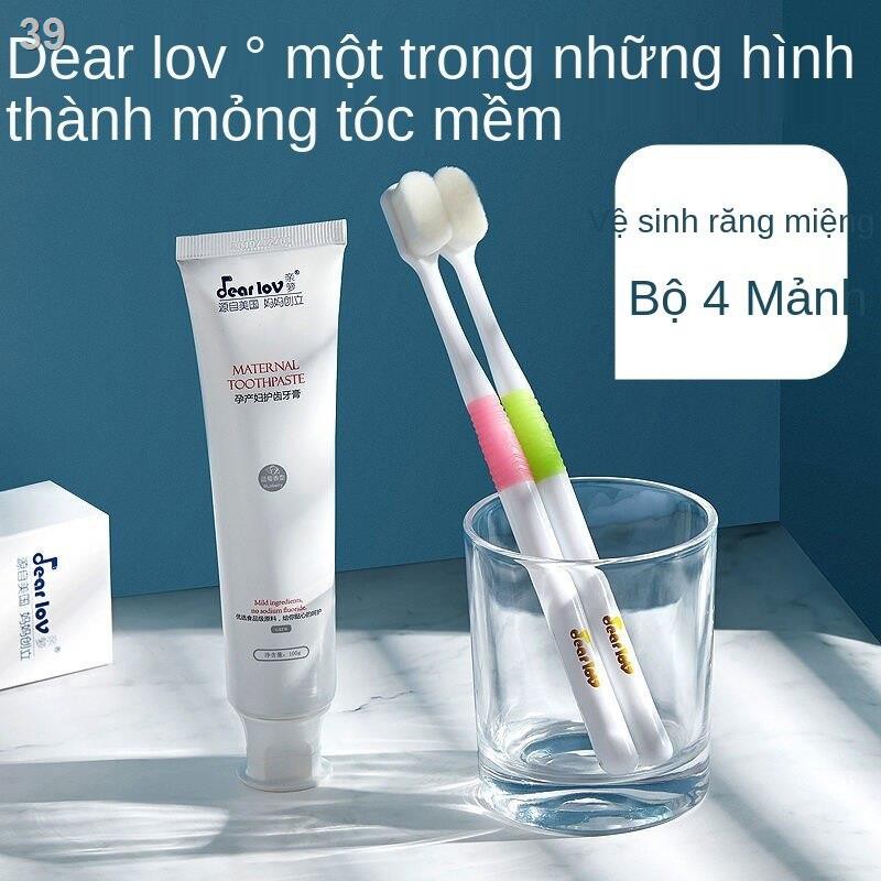 UBàn chải đánh răng buổi sáng cho bé , phụ nững thai sau sinh, siêu mềm tóc, sản phẩm đặc biệt dành bà bầu,