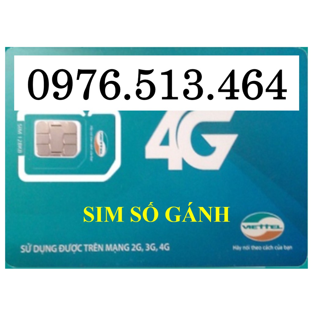 ✅ Sim Số Đẹp Viettel- gánh 464