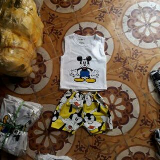 Combo 7b cotton cho bé từ 7-16kg
