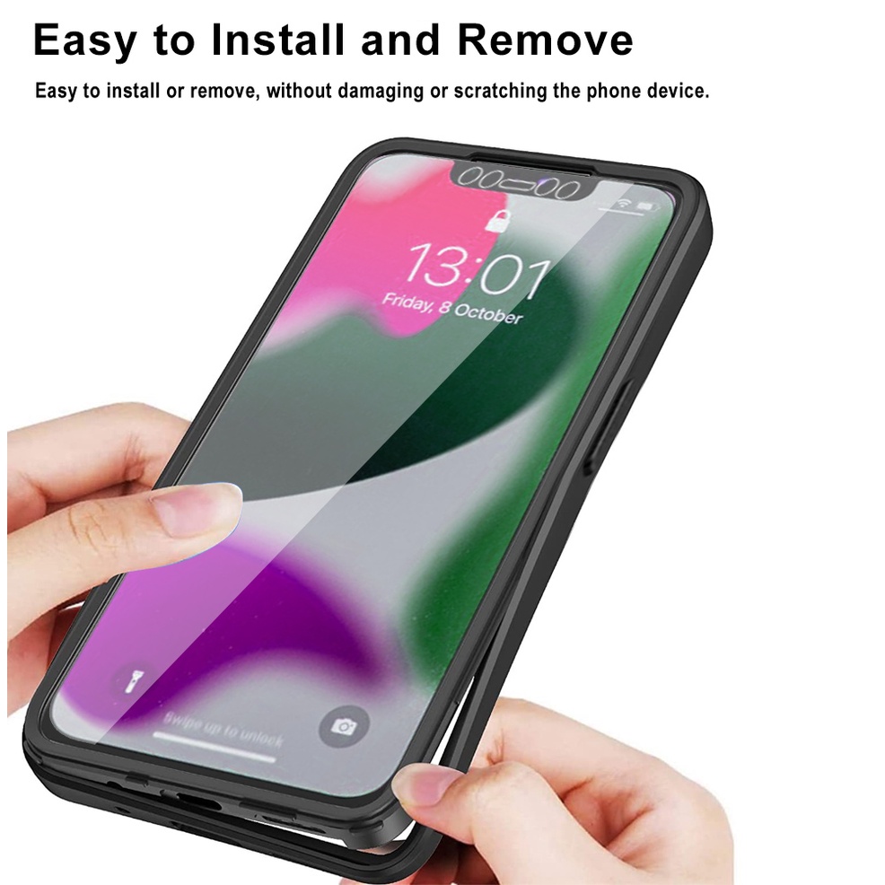 Ốp Điện Thoại Acrylic Bảo Vệ Toàn Diện Chống Sốc Cho iPhone 12 11 X XS Max