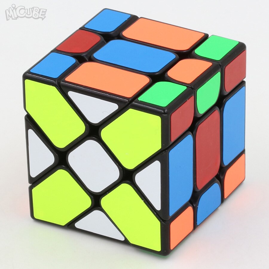 Đồ chơi Rubik Fisher YJ Cube Sticker (Fisher 3) - Rubik Biến Thể Phát Triển Trí Não