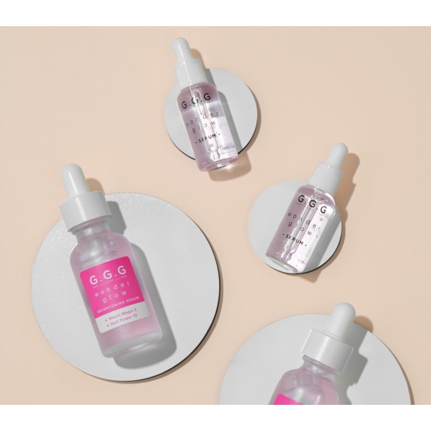 Tinh Chất Cấp Ẩm, Dưỡng Sáng, Căng Bóng Da, HA và Niacinamide GGG Wonder Glow Brightening Serum 10ml | BigBuy360 - bigbuy360.vn