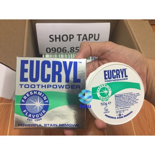 Bột tẩy trắng răng eucryl anh 50g