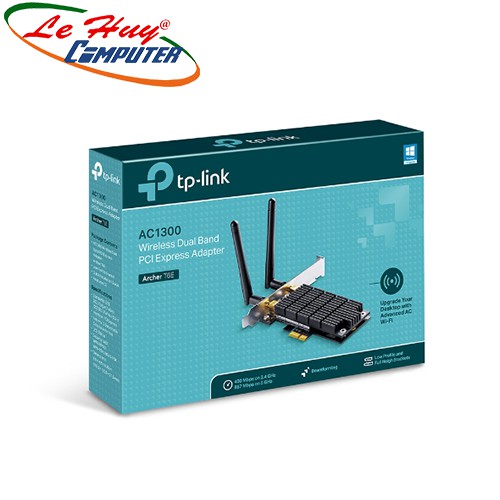 Bộ Chuyển Đổi Wifi TP-Link Archer T6E Băng Tần Kép PCI Express AC1300