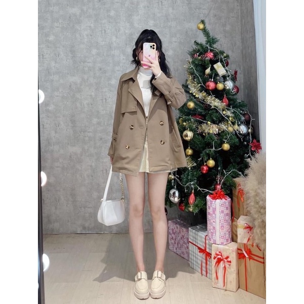 Áo manto cách điệu đủ màu dáng dài và ngắn (ảnh trải sàn SHE chụp cận chất) | BigBuy360 - bigbuy360.vn