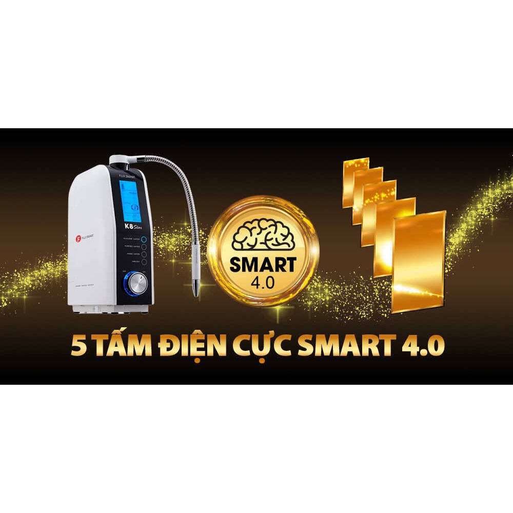 Máy lọc nước ION Kiềm Fuji Smart K8 Slim