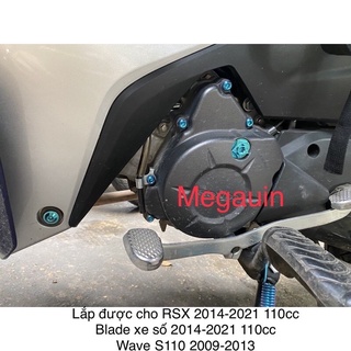 Ốc Lốc Máy Titan Gr5 Wave a 110 [ 2017 - 2022 ]