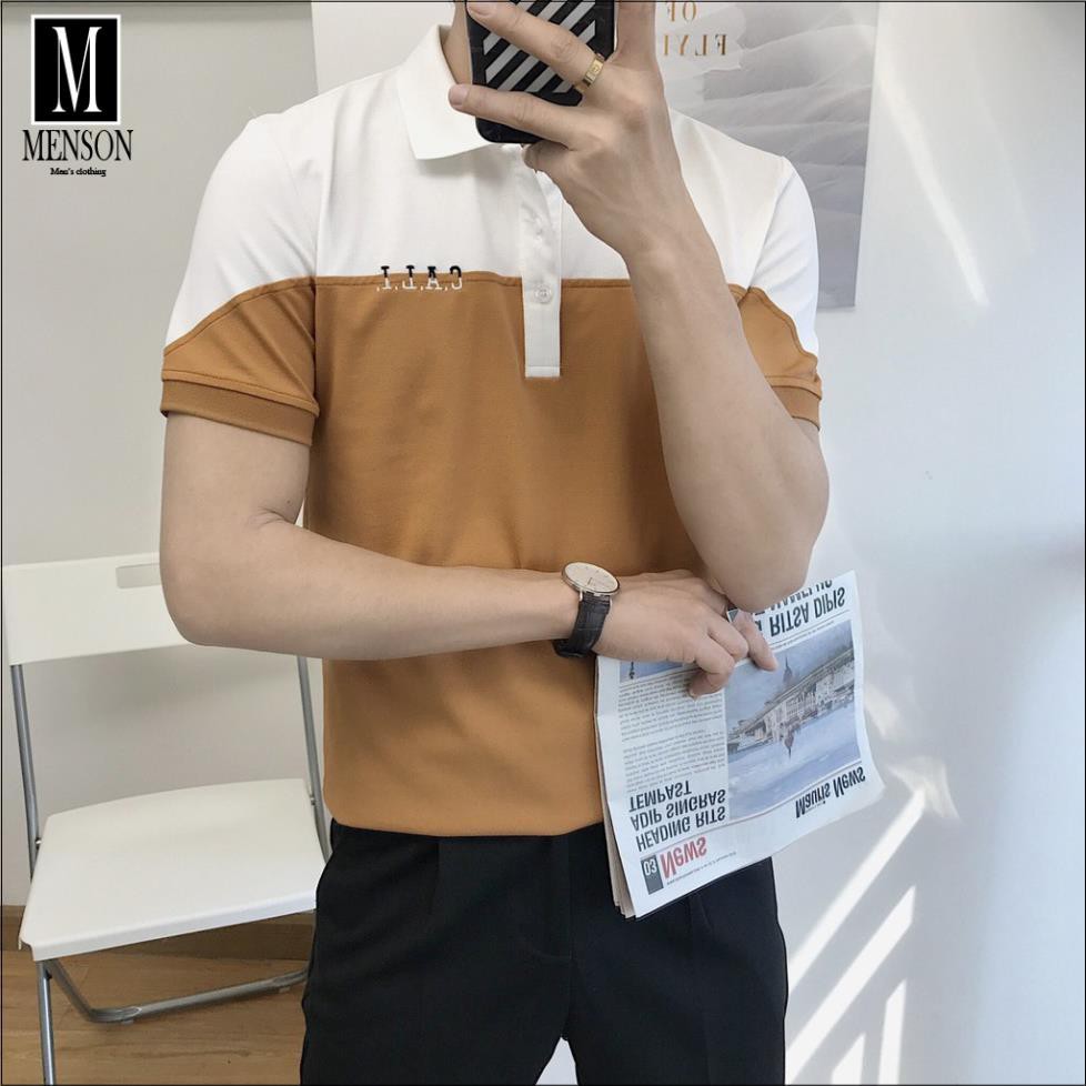 [Hàng Hiệu] Áo Thun Nam Có Cổ, Áo Polo Nam Cao Cấp Vải Cá Sấu 100%Cotton Co Giãn 4 Chiều Chuẩn Form Chất Mát M2101 | BigBuy360 - bigbuy360.vn