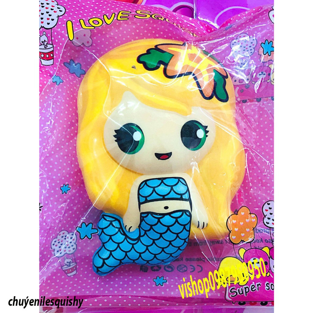 [CÓ VIDEO] SQUISHY TIÊN CÁ TIỂU THƯ