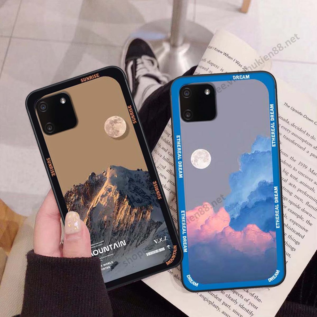 Ốp Realme C11 hình vũ trụ, mountain, cloud phong cách cá tính