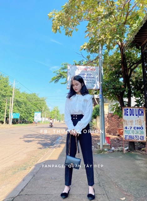 Quần MS12 DẠNG DÀI - ảnh chụp thật- đai cao | BigBuy360 - bigbuy360.vn