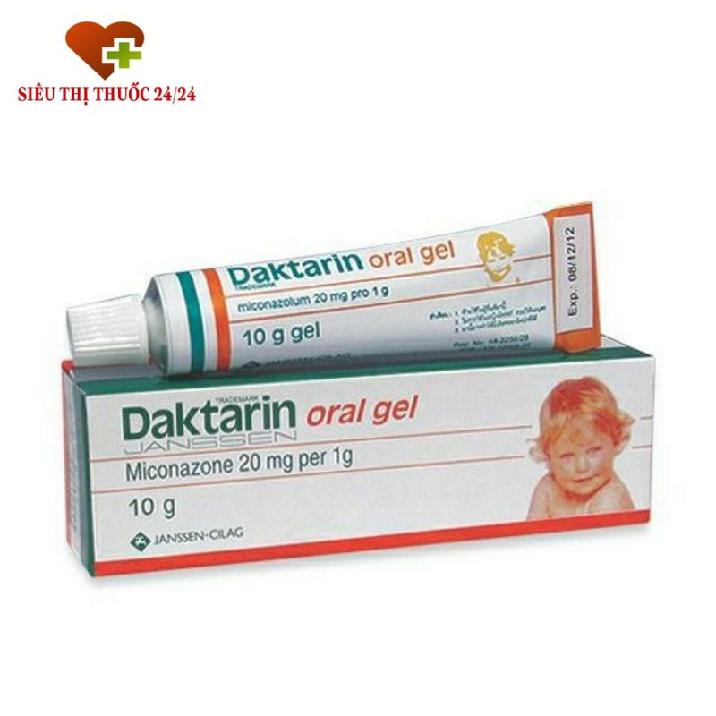 GEL BÔI DAKTARIN ORAL GEL 10g