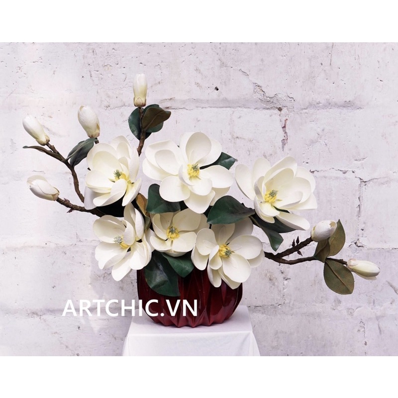 Bình hoa composite,Mỹ nghệ shop, decor, trang trí, quà tặng sinh nhật, tân gia, bình hoa giả, cao cấp mã bóng trám