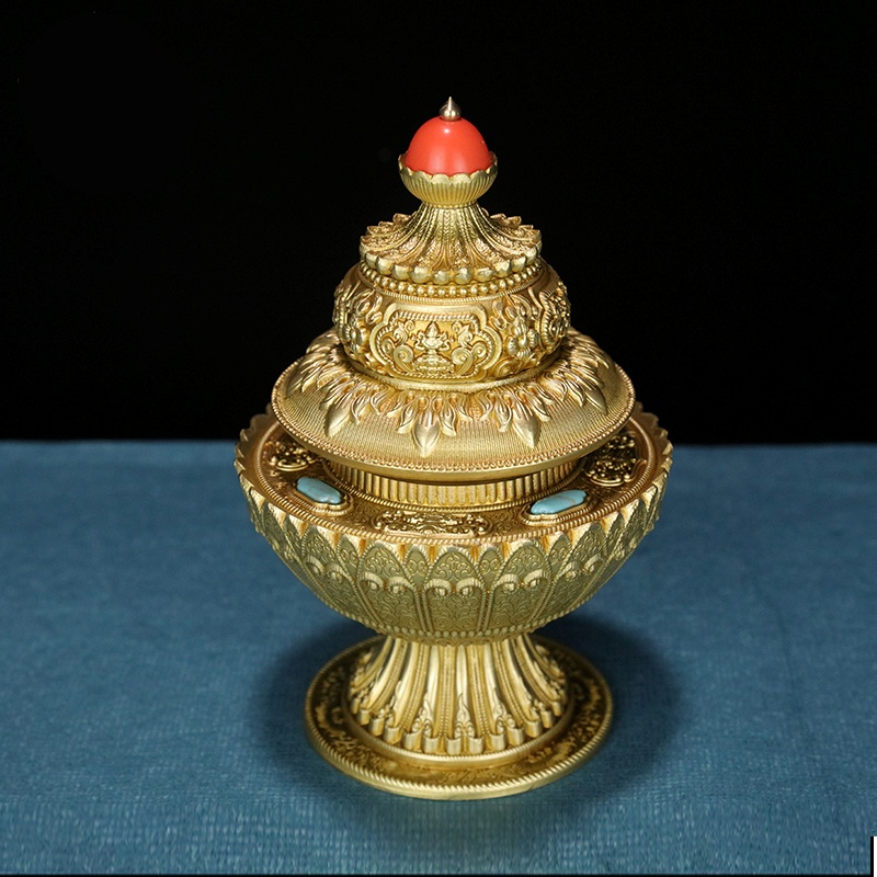 Bảo Bình Đồng Cao Cấp 17Cm