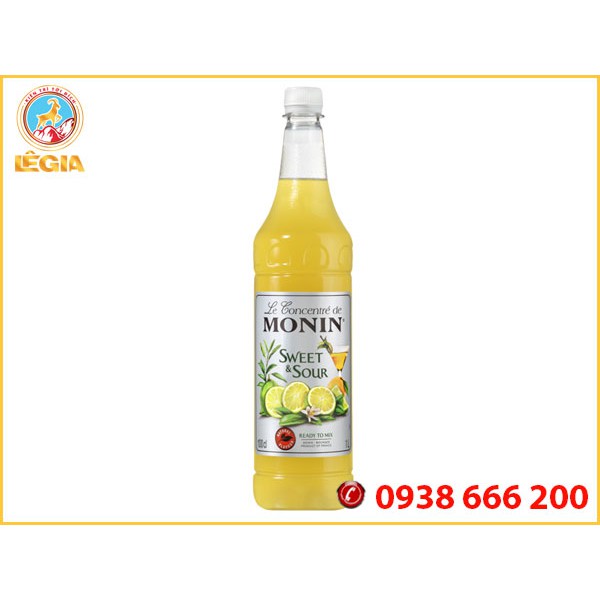 NƯỚC CHANH MUỐI MONIN 1L(SWEET &amp; SOUR)